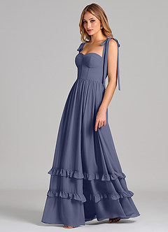 Azazie Anastacia Bridesmaid Dresses Stormy A-Line Sweetheart Neckline Chiffon Dress image5