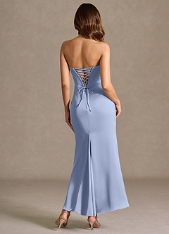 Robe Longue Pervenche Pâle Katelyn image2