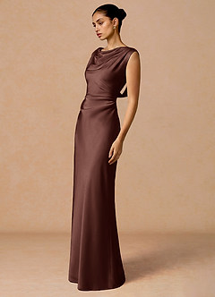 Vestido Moca Coco Largo Evarine image3