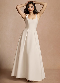 Olivia Cream Maxi Dress image3