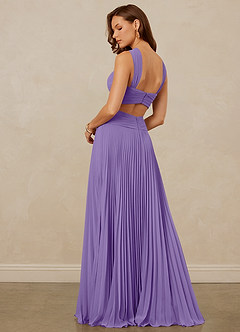 Christian Siriano Bridal for Azazie 1009 Bridesmaid Dresses Tahiti A-Line Pleated Chiffon Dress image3