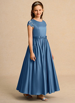 Azazie Bunny Junior Formal Flower Girl Dresses Twilight Ball-Gown Lace Dress image5