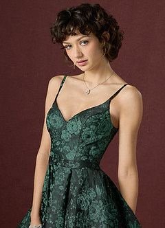 Courtnie Black Emerald Mini Dress image6