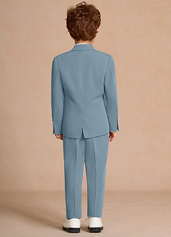 front Oliver Lichtblauw Jongens 3-delig pak