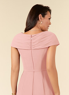 Azazie Bailora Mother of the Bride Dresses Rosette Mermaid Ruched Chiffon Dress image5