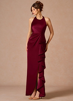 Lilibeth Merlot Maxi Dress image4