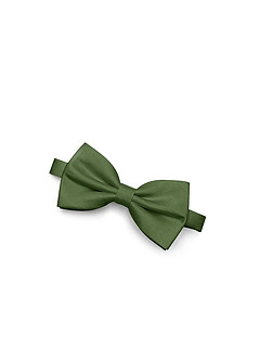 front Matching Matte Satin Bow Tie & Suspenders Set