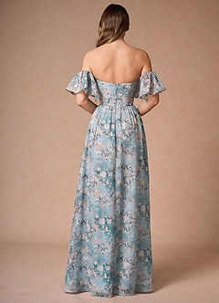 Ivy Powder Blue Maxi Dress image2