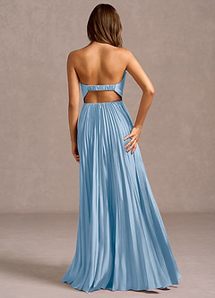 Robe Maxi Bleu Brumeux Kaia image2