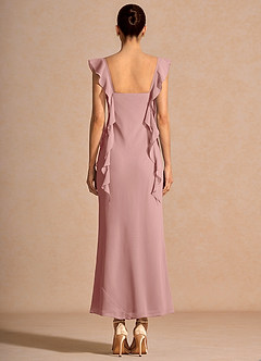 Robe Longue Rose Clair Diana image2