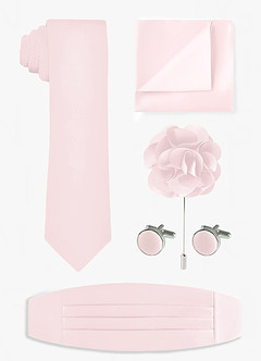 front Matte Satin Wide Tie