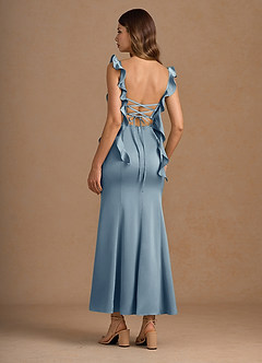 Robe Longue Poudre Bleue Lilibet image2