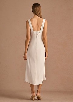 Clara Cream Midi Dress image2