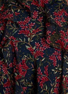 Azelia Navy Multi Maxi Dress image9