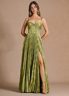 Vesper Moss Navy Maxi Dress image3