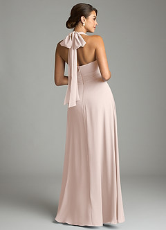 Azazie Tamira Suknie dla druhen Linia A Pofałdowany Szyfon Do ziemi Sukienka image8