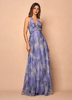 Robe Longue Lilas Josee image3