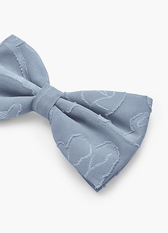 front Floral Burnout Adjustable Bow Tie