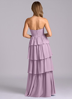 Azazie Faye Bridesmaid Dresses Wisteria A-Line Sweetheart Neckline Chiffon Dress image7