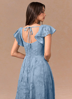 Talia Haze Blue Midi Dress image2