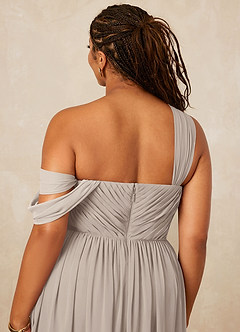 Christian Siriano Bridal for Azazie 1014 Bridesmaid Dresses Frost A-Line Off the Shoulder Chiffon Dress image16