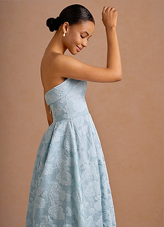 Clementine Pale Blue Maxi Dress image6
