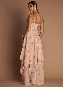 Maxi jurk Jaida Perzik image2