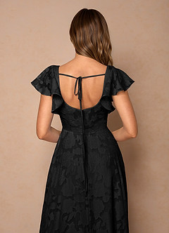 Talia Black Midi Dress image6