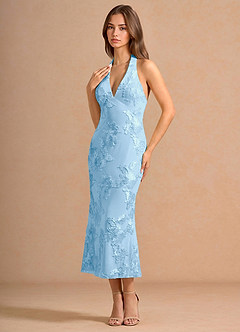 Kleid Dulcie Himmelblau image4