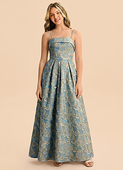 front Azazie Florentine Junior Formal Dress