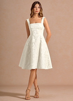 Amara Mini Klänning Fransk Vit image4