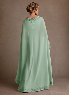 Azazie Artemisia Klänningar till brudens mor Klä Tubklänning i Chiffong Spets Agave image3