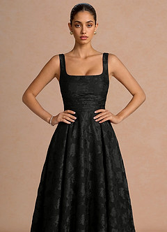 Azaria Black Maxi Dress image5