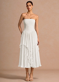 Vestido Blanco Midi Kerensa image5