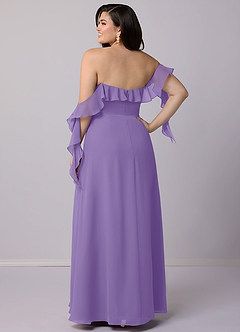 Barbie ♥ Azazie Bridesmaid Dresses Tahiti A-Line Off the Shoulder Chiffon Convertible Dress image12