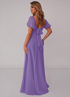 Barbie ♥ Azazie Bridesmaid Dresses Tahiti A-Line Pleated Chiffon Dress image2