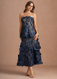 Maxi jurk Patricia Marine image5
