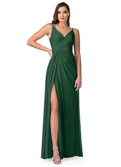 azazie green dress