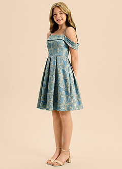 front Azazie Bonnie Junior Formal Dress
