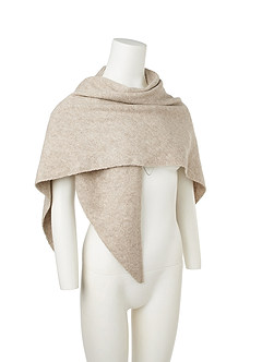 front châle en pashmina