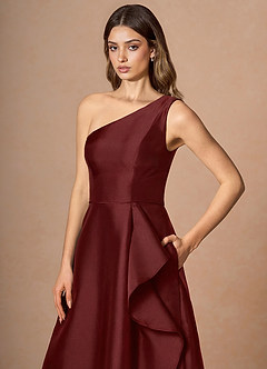 Adrianna Merlot Maxi Dress image5