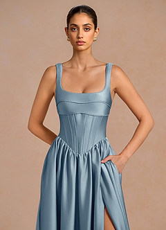 Lucretia Dusty Blue Maxi Dress image6
