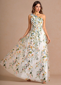 Maxi jurk Maribel Wit image4