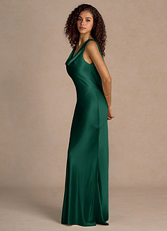 Kastra Emerald Open Back Maxi Dress image6