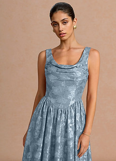 Novi Dusty Blue Maxi Dress image5