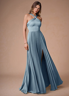 Teresa Powder Blue Maxi Dress image4
