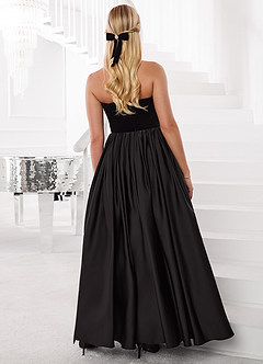 Maxi jurk Barbie™ ❤ AZAZIE 4011 Zwart image6