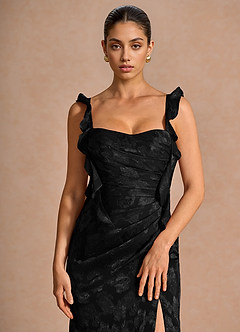 Jessamine Black Maxi Dress image7