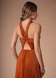 Abito Lungo Ruggine Teresa image5