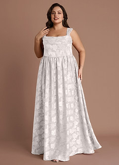 Hazel Cream Pleated Maxi Dress image3
